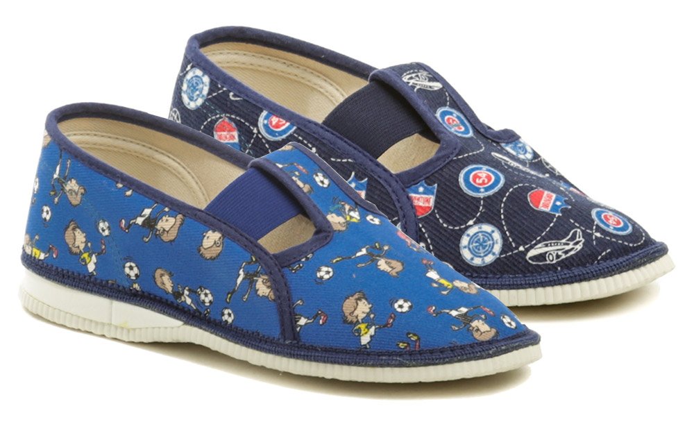 ARNO 555-1 barevné chlapecké papučky EUR 23