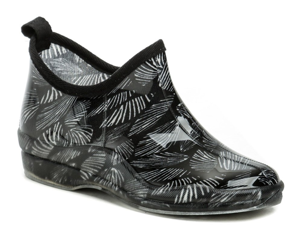 Wojtylko 7G5040C černé nízké dámské gumáky