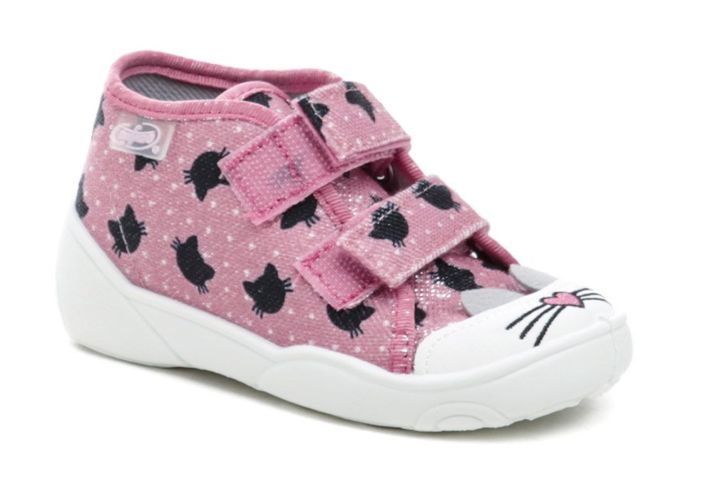 Befado 212P077 růžové dětské plátěné tenisky EUR 23