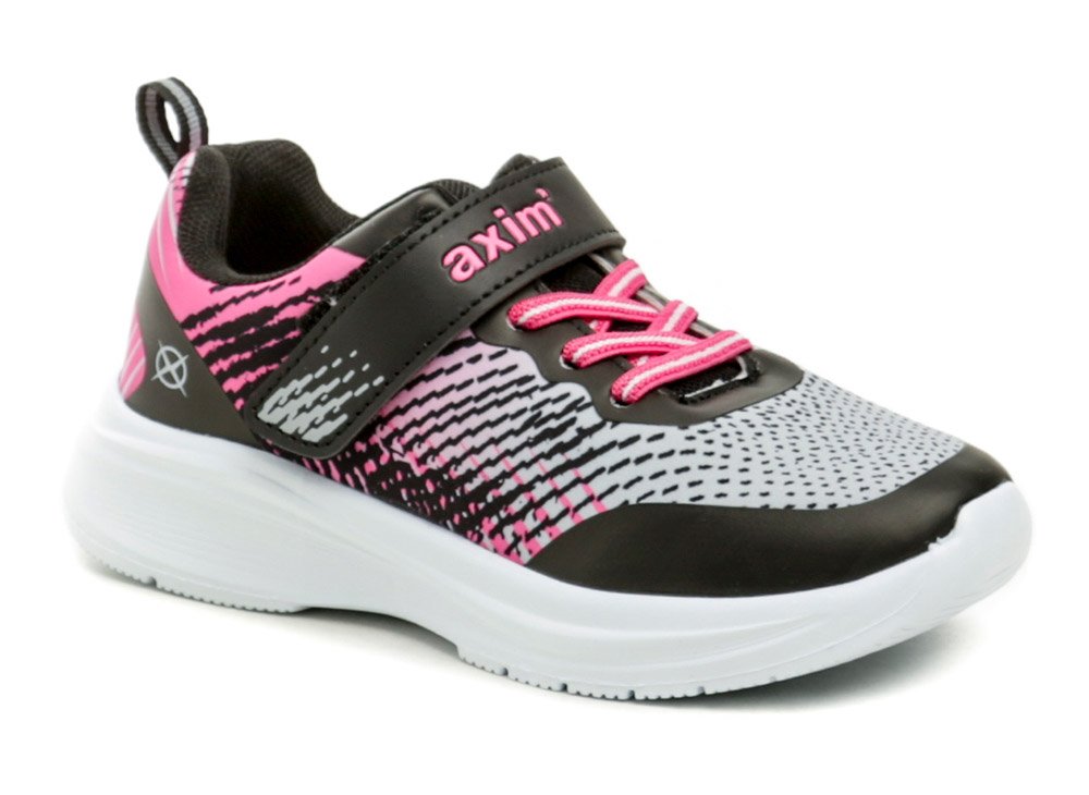 Axim 2A25085R šedo růžové dětské tenisky EUR 26